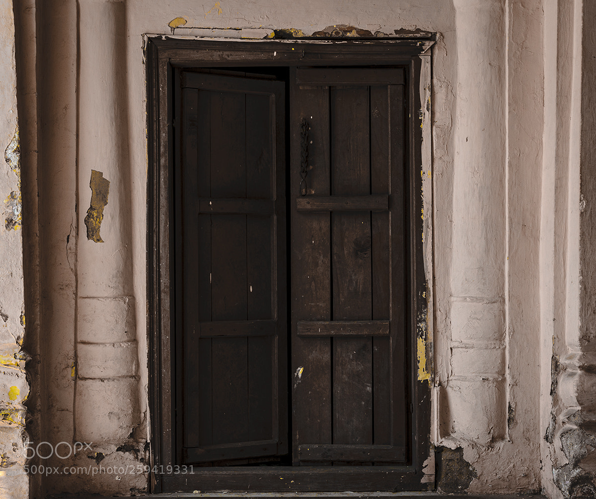 Nikon D5300 sample photo. An old door photography