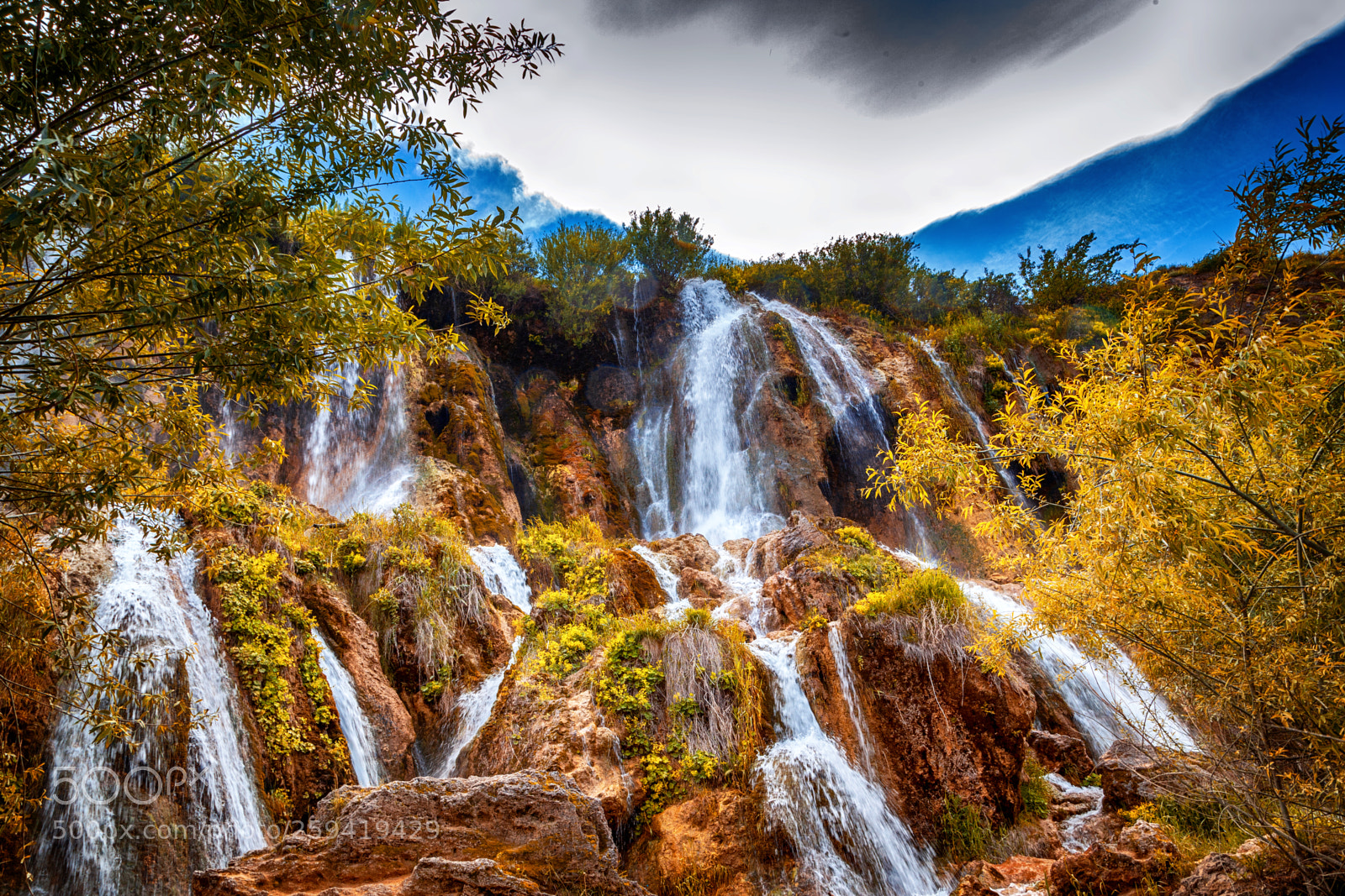 Canon EOS 5D Mark II sample photo. Girlevik waterfall photography