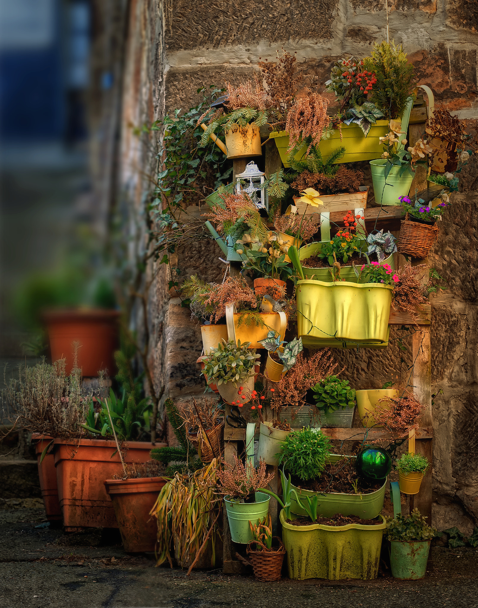 Panasonic DMC-G81 sample photo. Marburger garten an der mauer photography