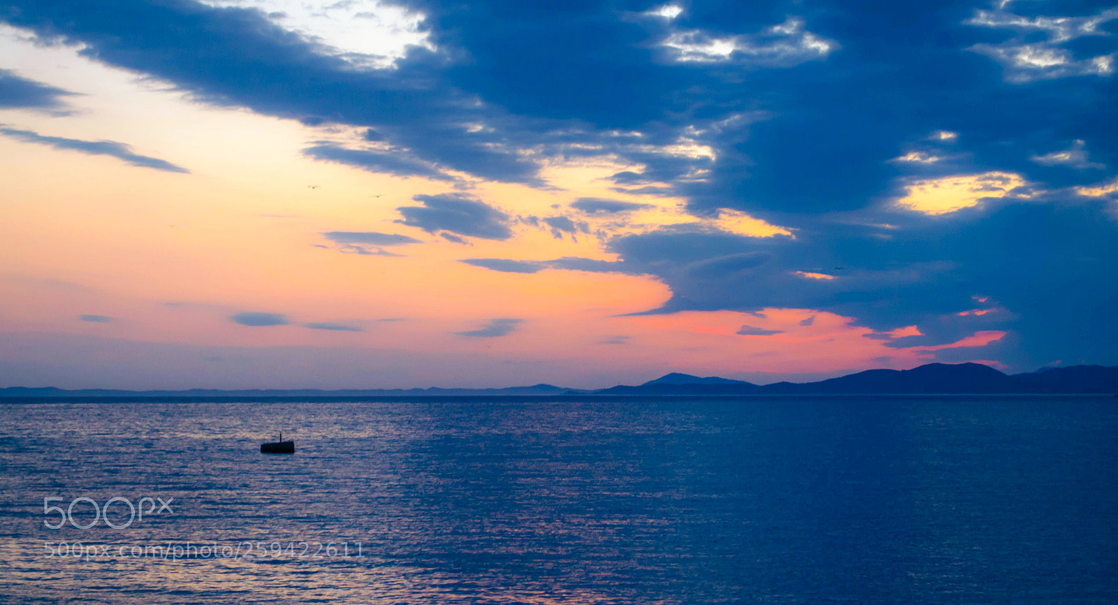 Nikon D5100 sample photo. Marine evening. photography