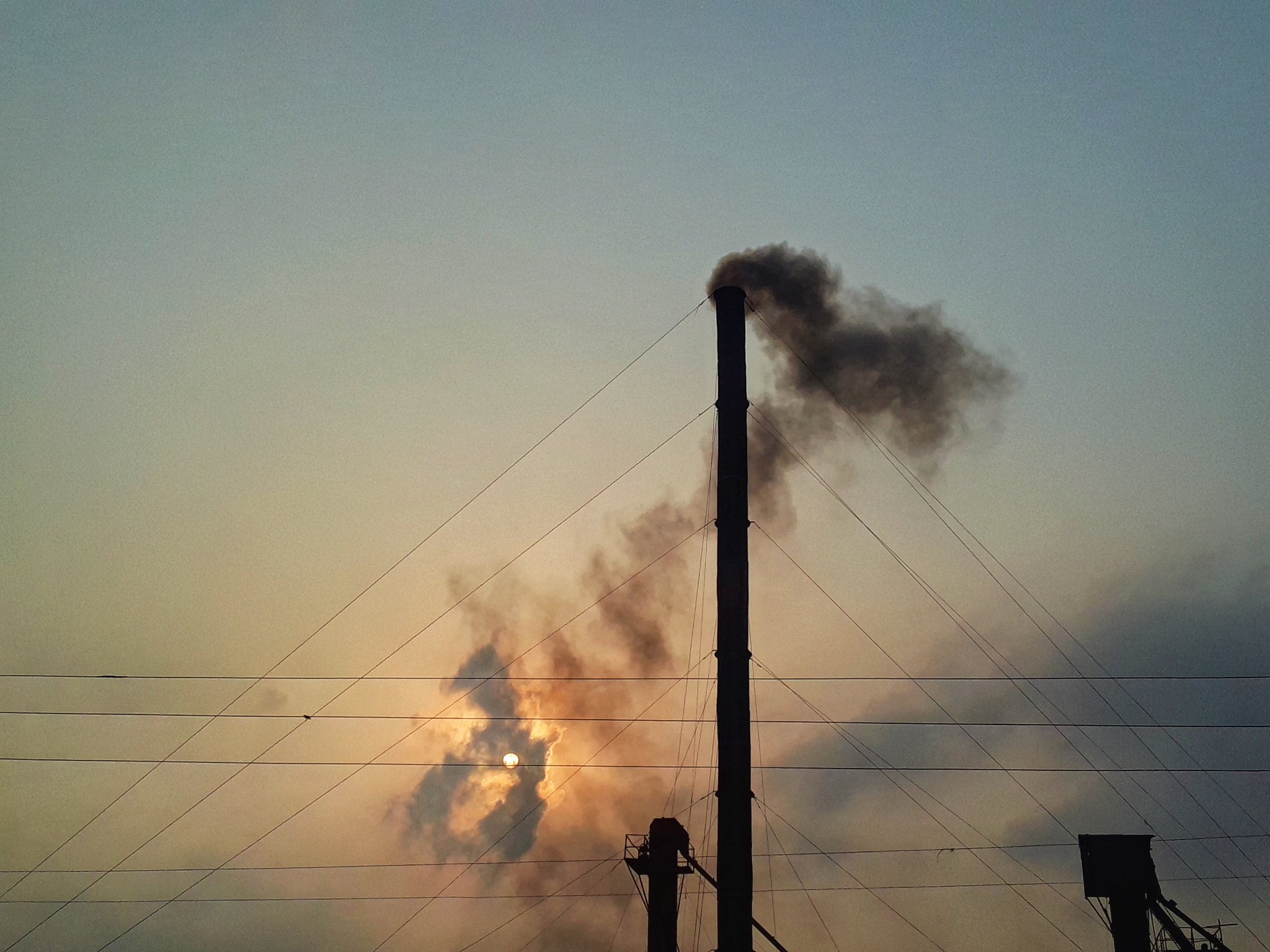 Samsung Galaxy On5 sample photo. Pollution photography