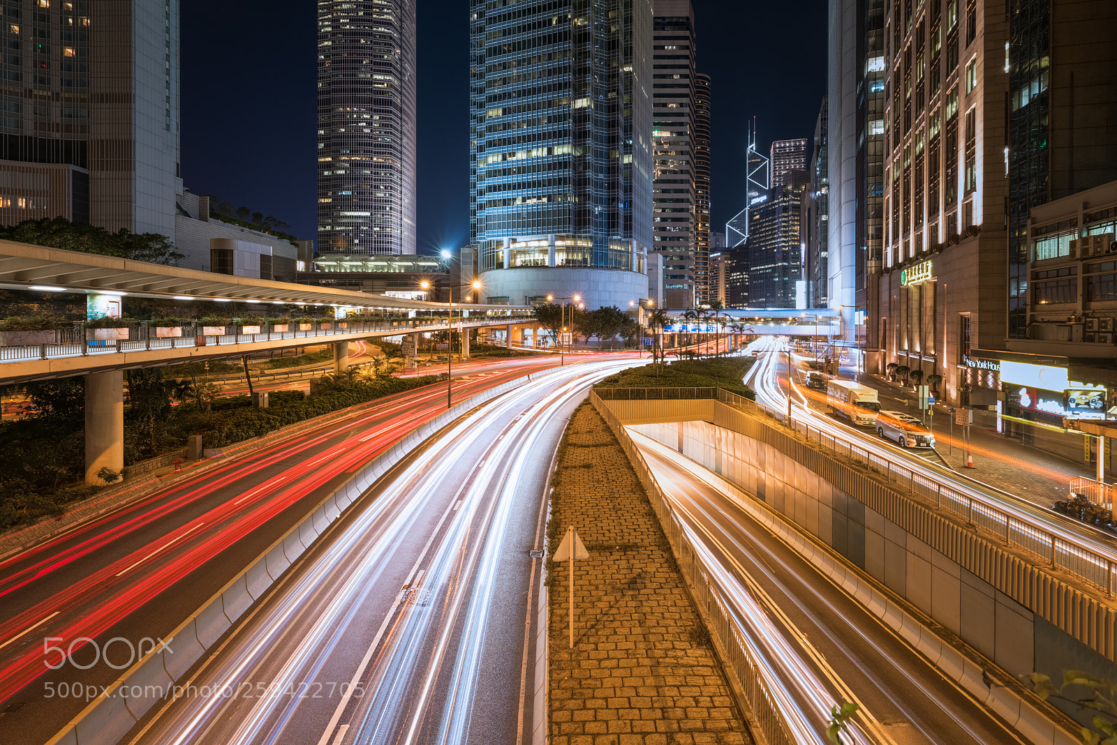 Nikon D810 sample photo. Hongkong traffic ii photography