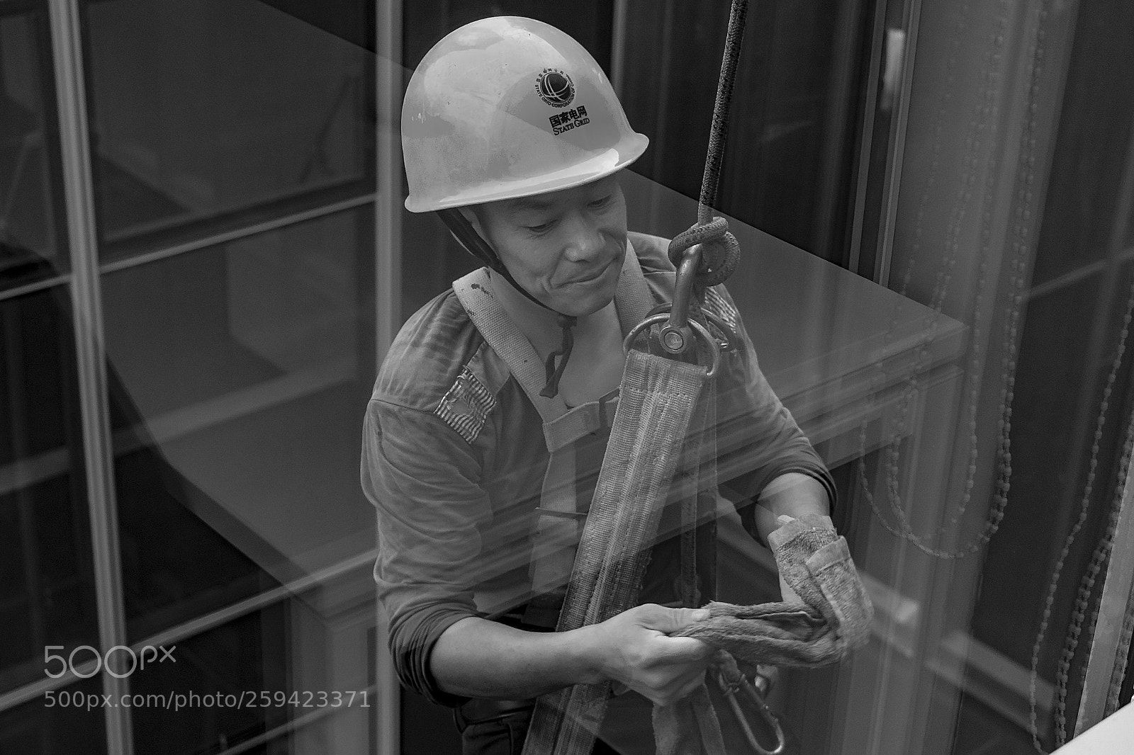 Canon EOS 70D sample photo. Window cleaner photography