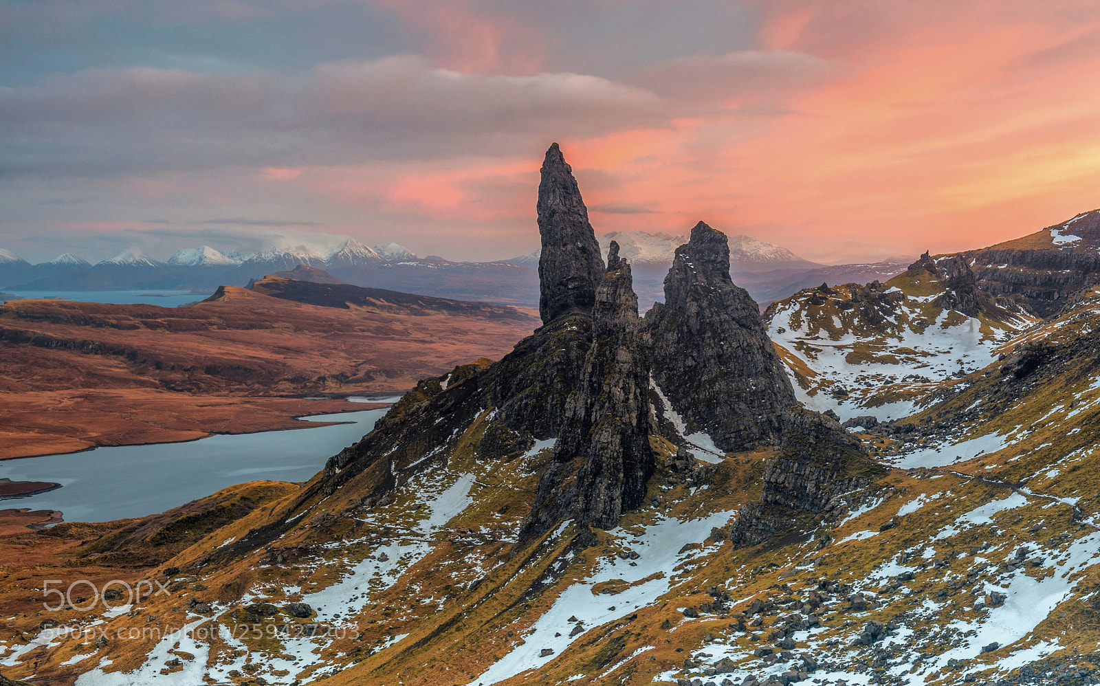 Nikon D750 sample photo. The storr at sunset photography