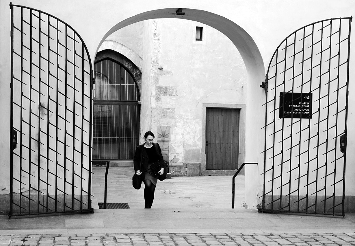Leica CL sample photo. Gate photography