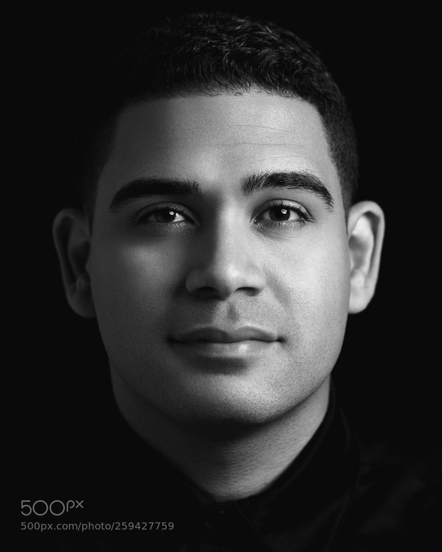 Sony a7 sample photo. Portrait of jonathan perdomo photography