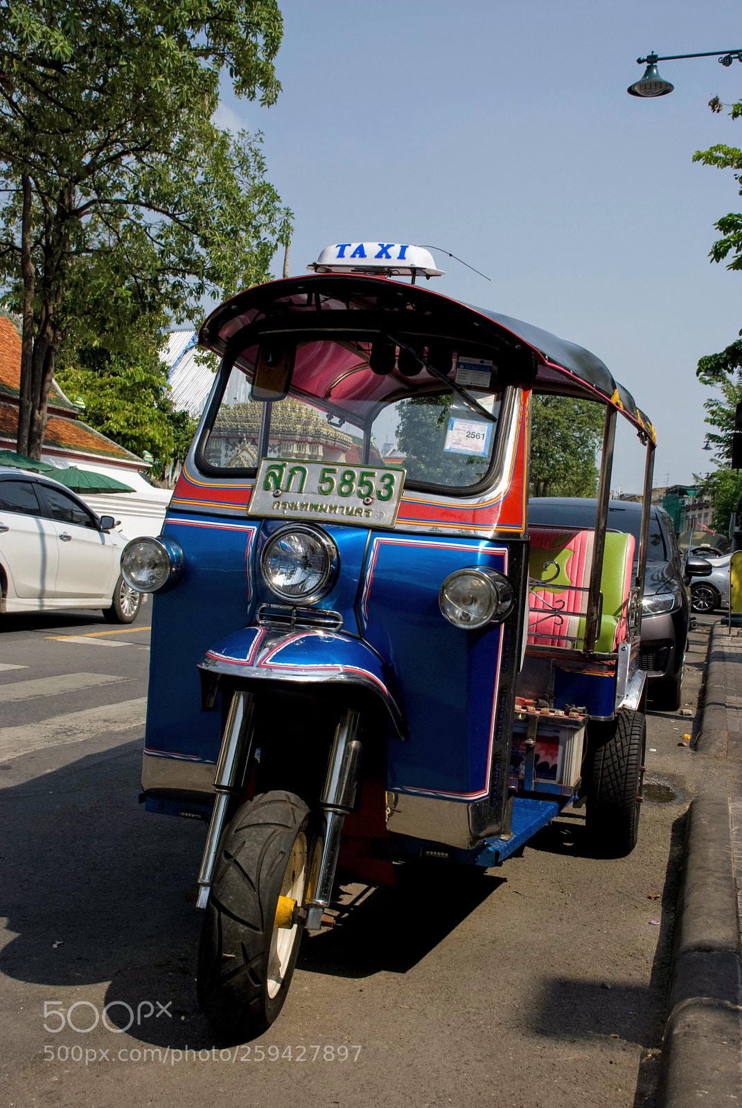 Nikon D80 sample photo. Tuktuk, bangkok photography