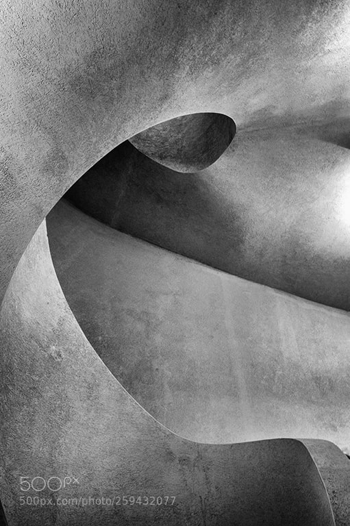 Nikon D700 sample photo. Spiral staircase photography