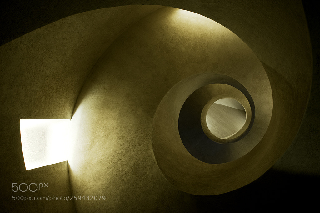 Nikon D700 sample photo. Spiral staircase photography