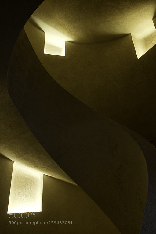 Nikon D700 sample photo. Spiral staircase photography