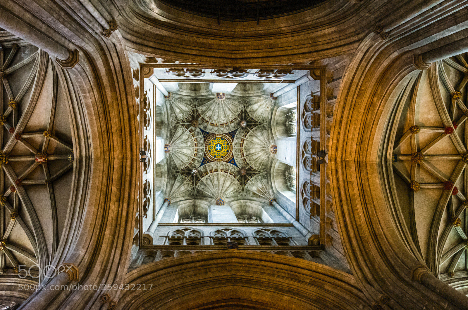Nikon D7200 sample photo. Ceiling, canterbury cathedral photography