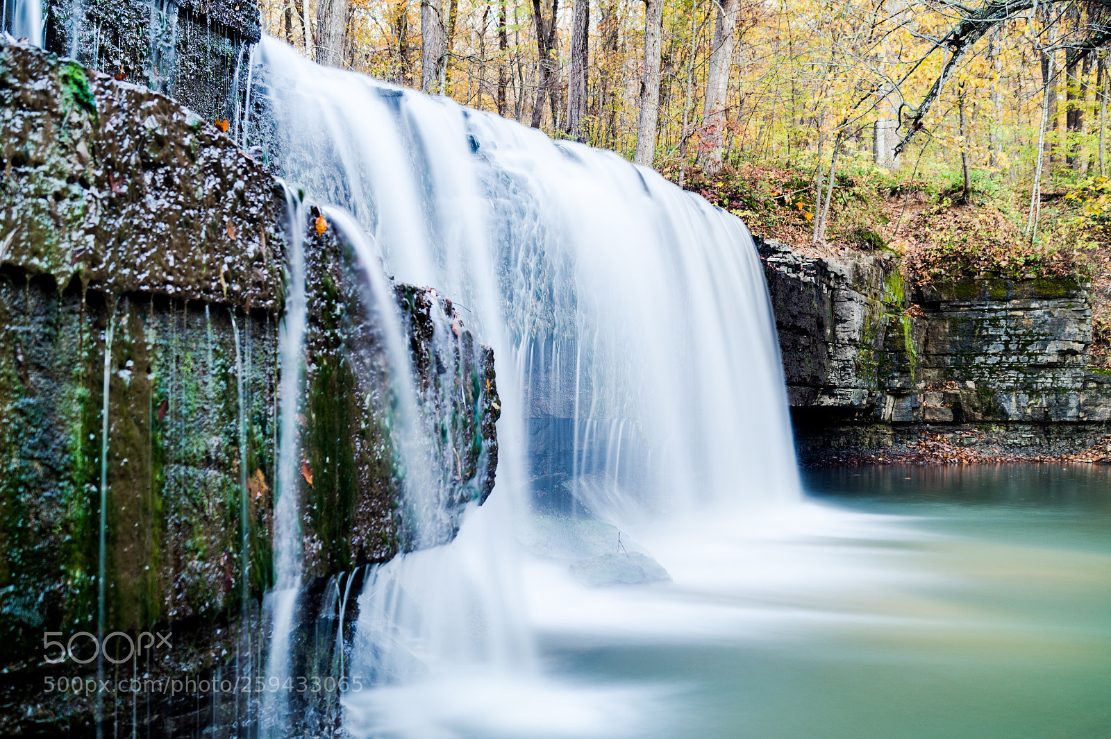 Sony SLT-A58 sample photo. Hidden falls photography
