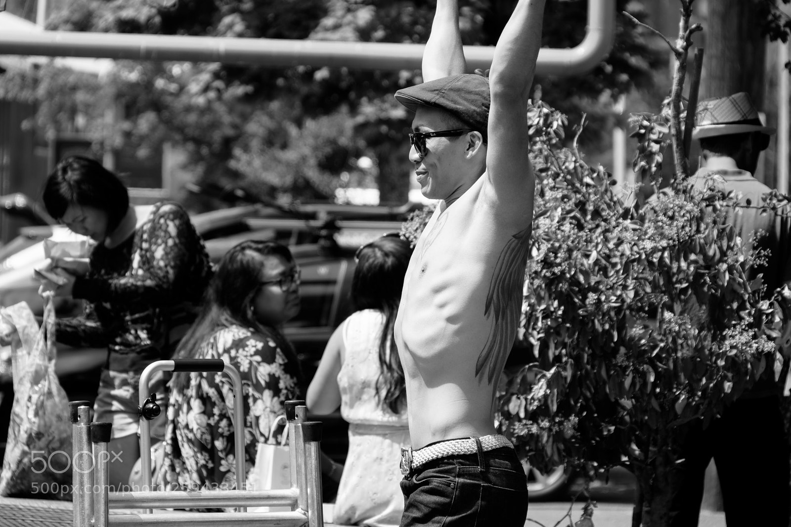 Nikon D7200 sample photo. Exercising at granville island photography