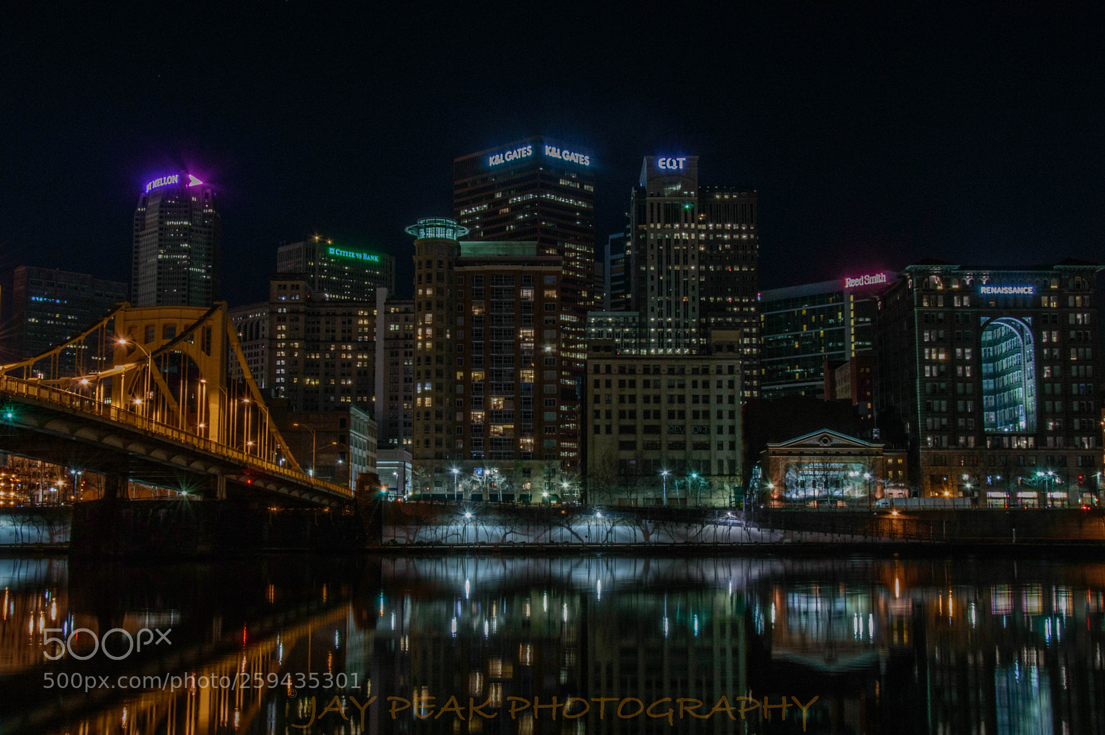 Nikon D3200 sample photo. Nights over pittsburgh photography