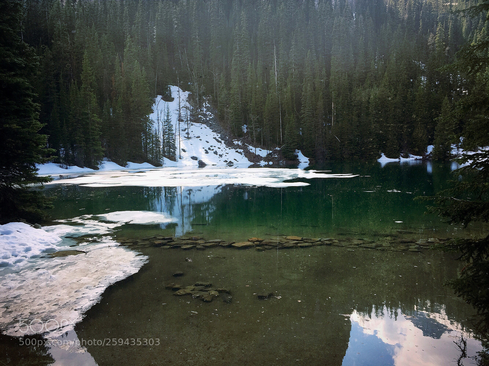 Apple iPhone 6 sample photo. Mirror lake photography