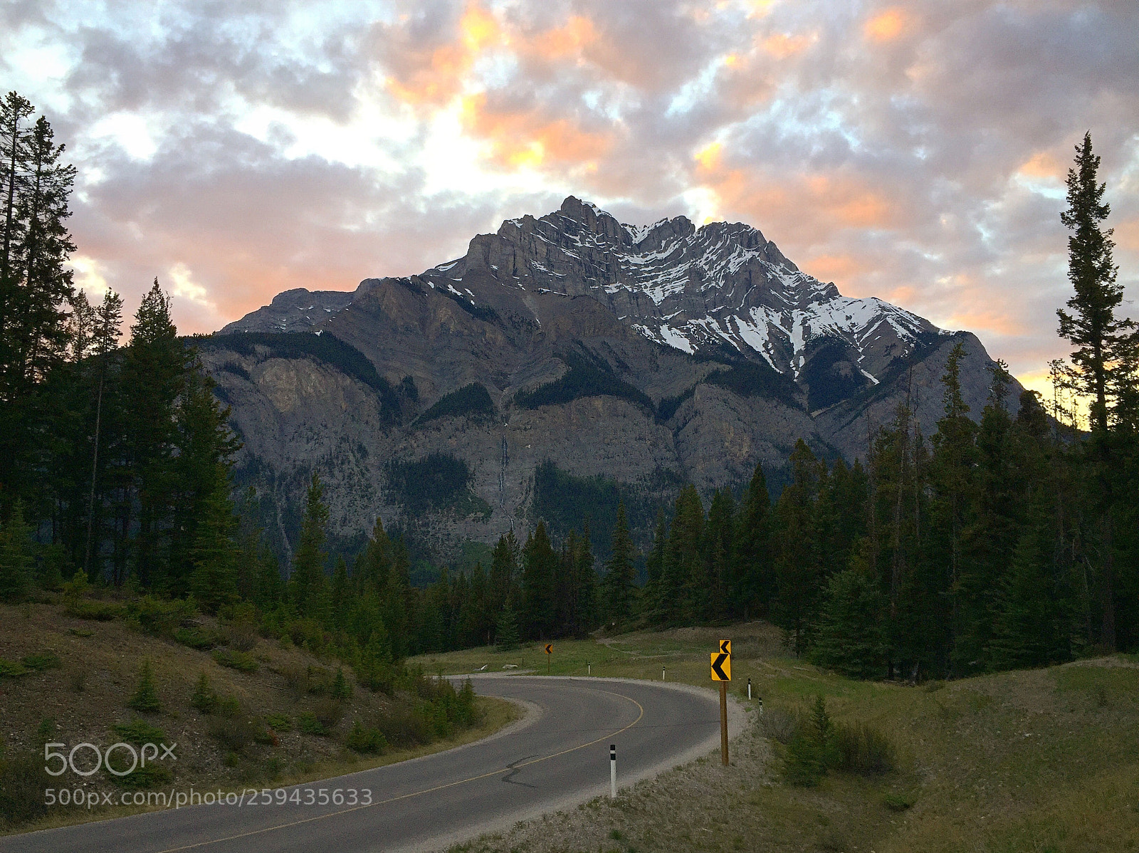 Apple iPhone 6 sample photo. Mountains in alberta  photography