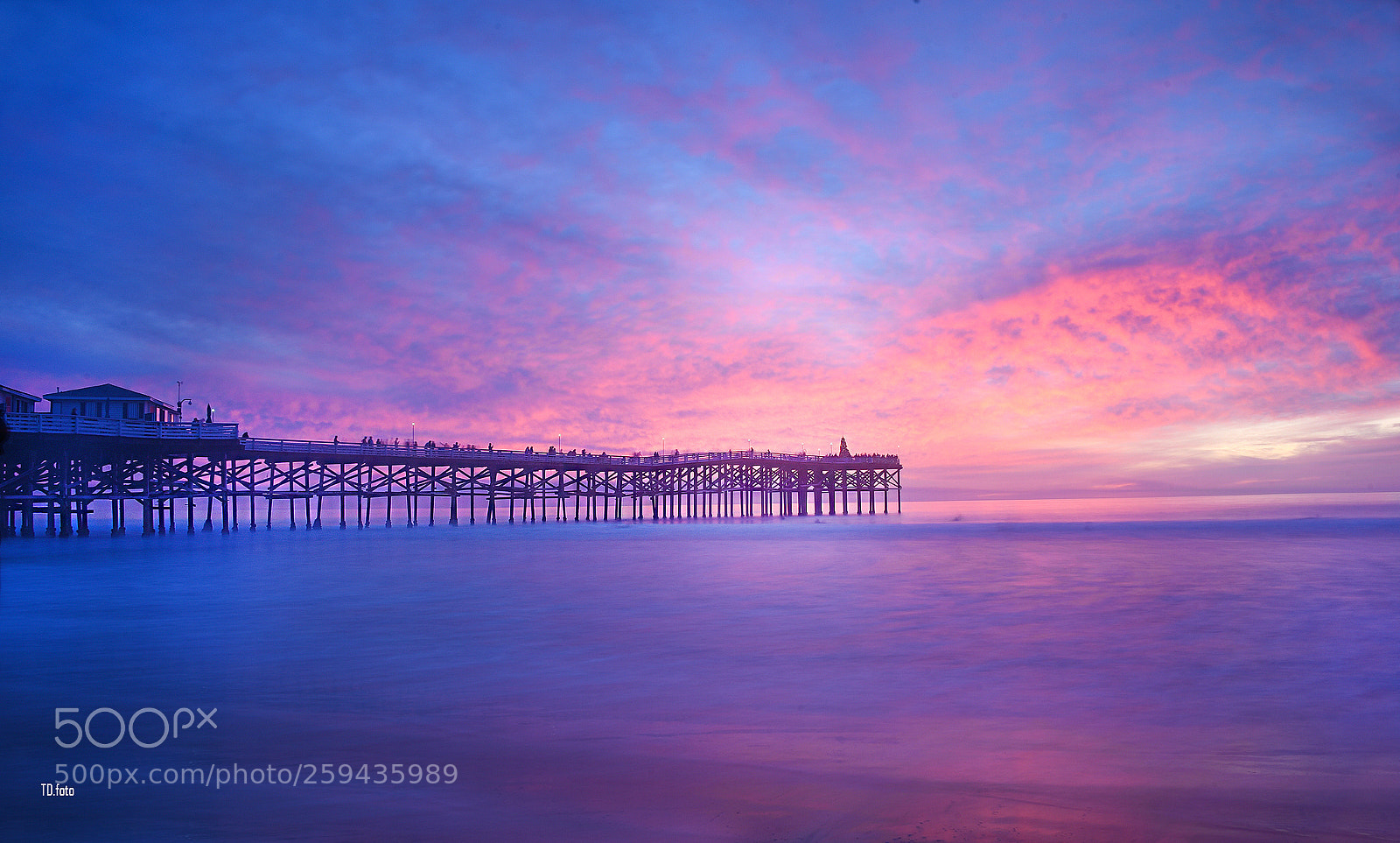 Nikon D750 sample photo. Ocean pier photography