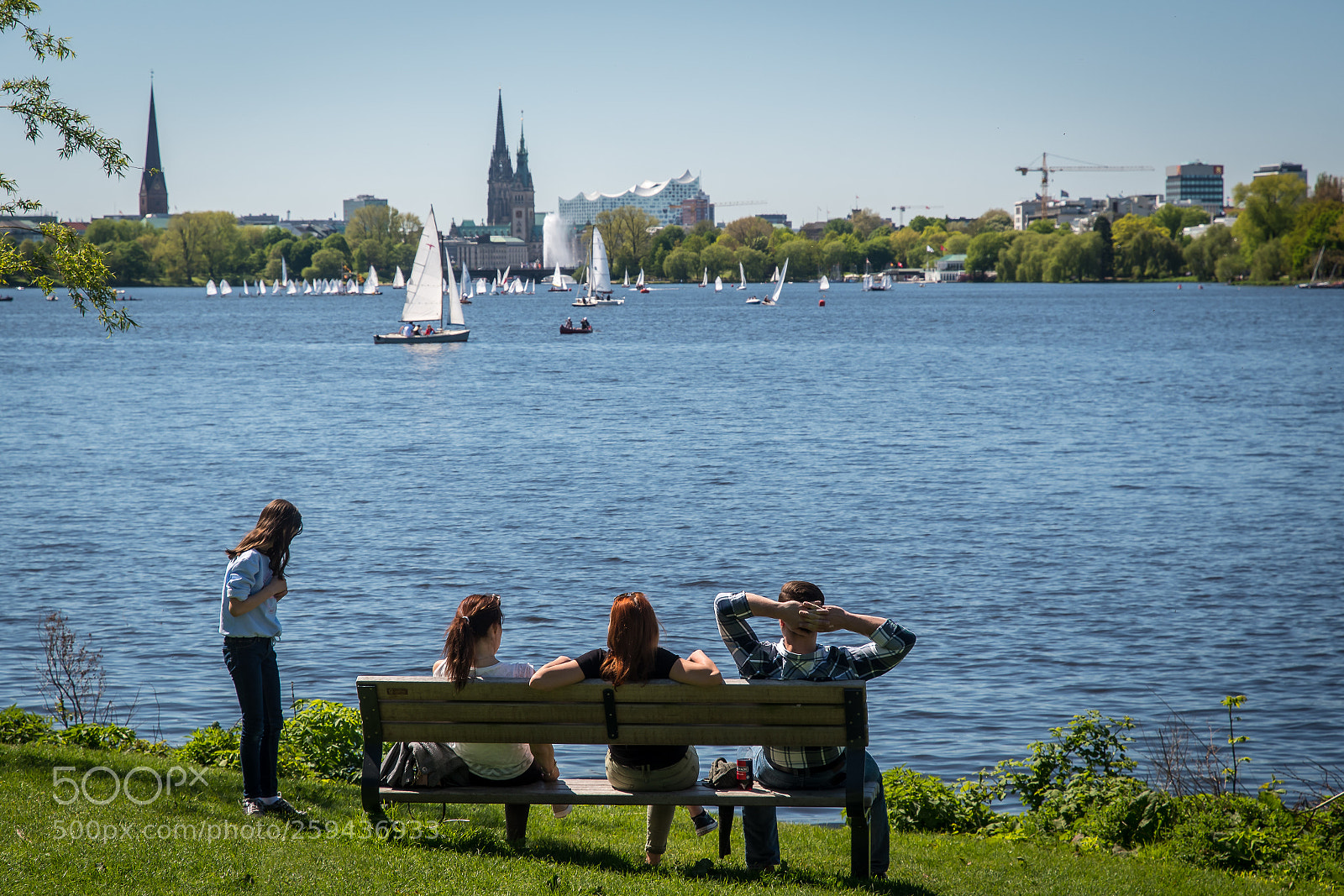 Nikon D500 sample photo. At alster lake photography