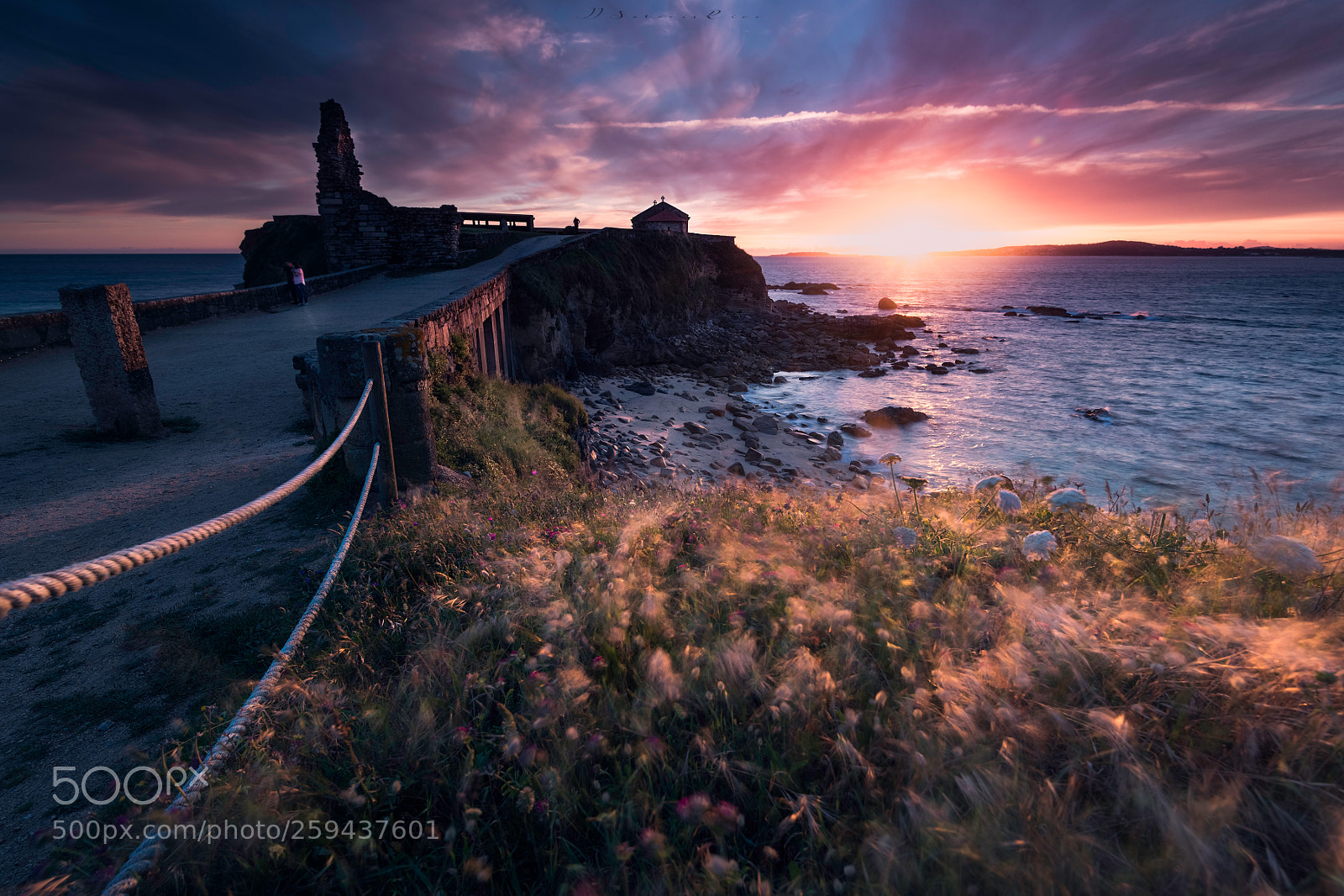 Nikon D810 sample photo. Ermita de la lanzada photography