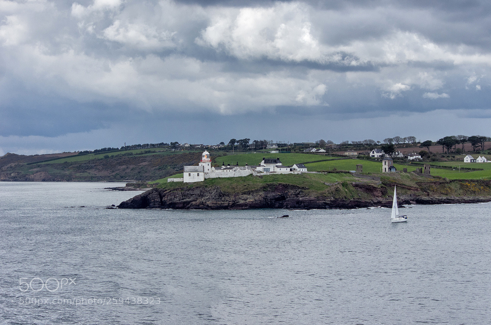 Pentax K-5 sample photo. Roches point lighthouse photography
