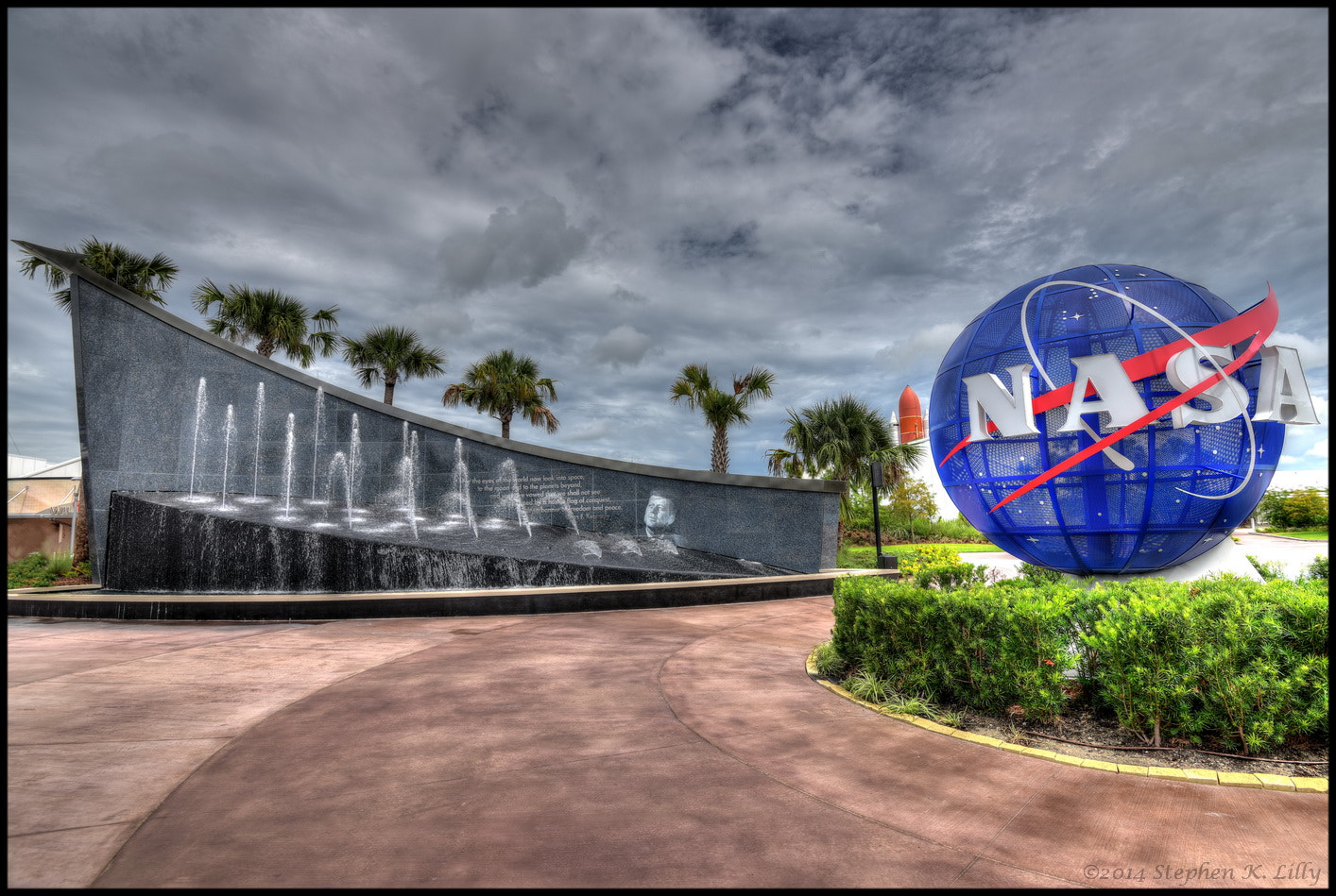 Nikon D810 + Nikon AF-S Nikkor 16-35mm F4G ED VR sample photo. Kennedy space center photography