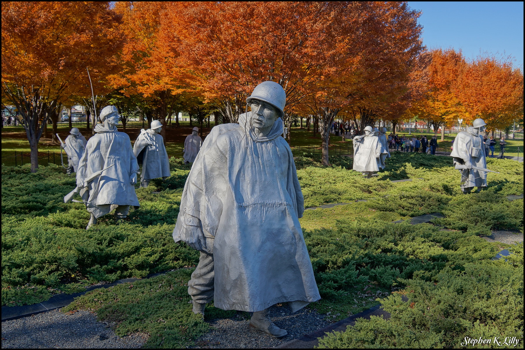 Sony Alpha NEX-5N sample photo. Korean war monument photography