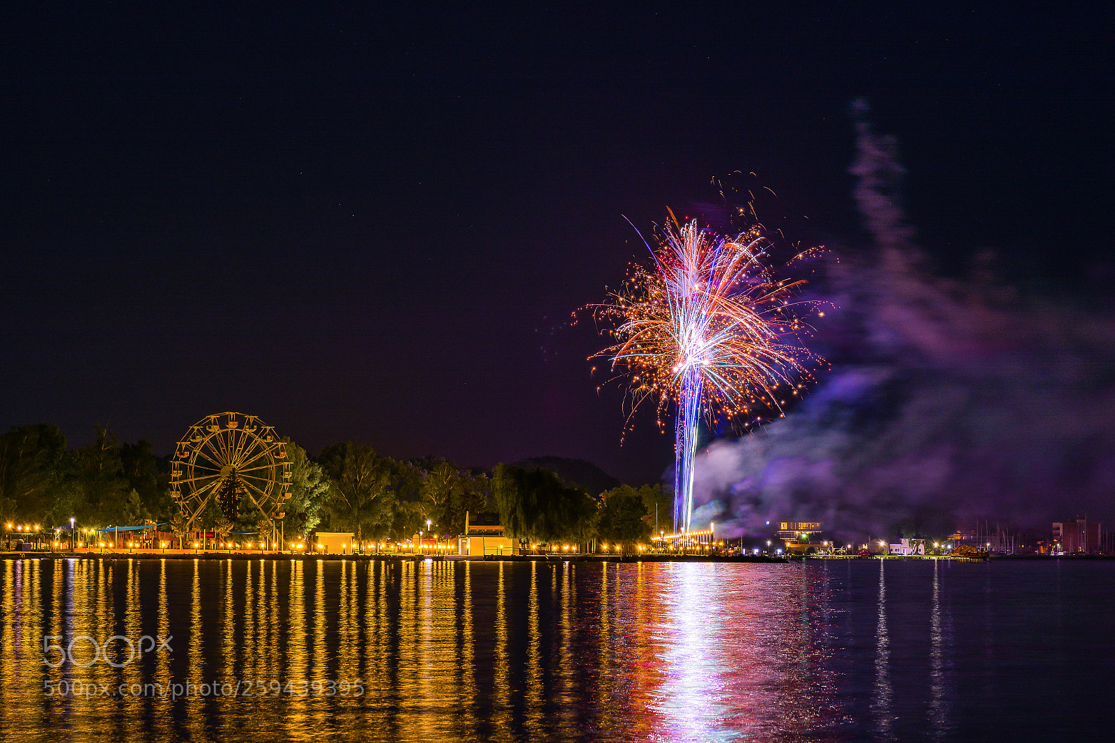 Nikon D7100 sample photo. Fireworks photography