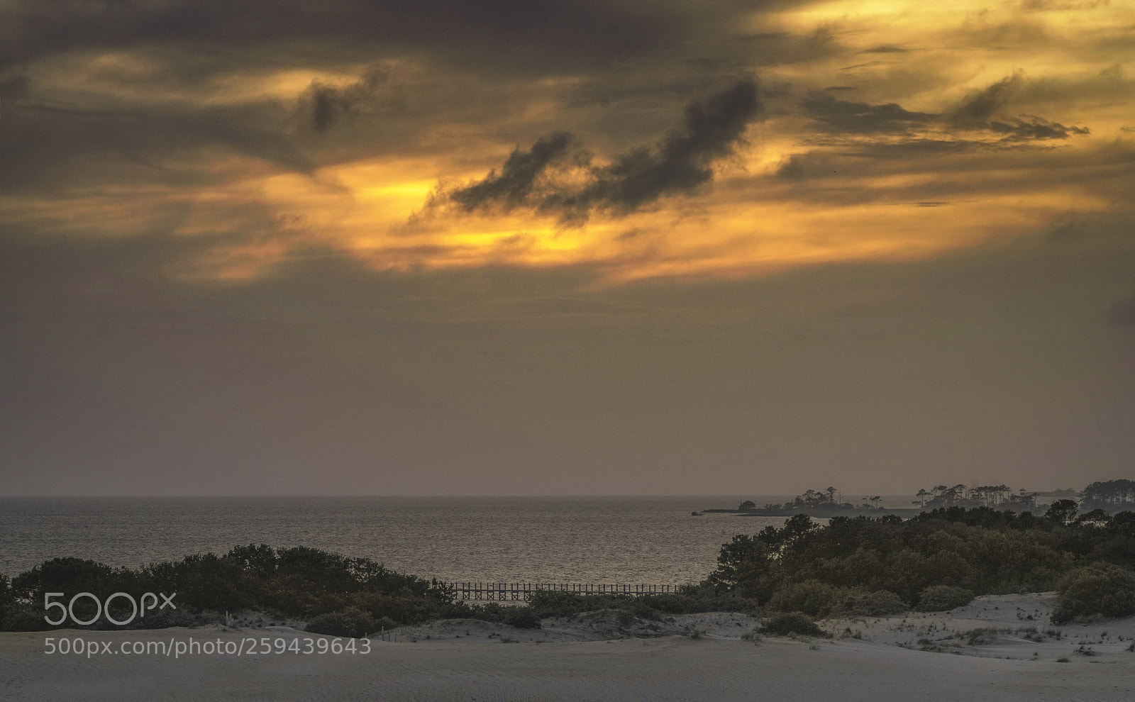 Sony a7R III sample photo. Sunset from jockey's ridge photography