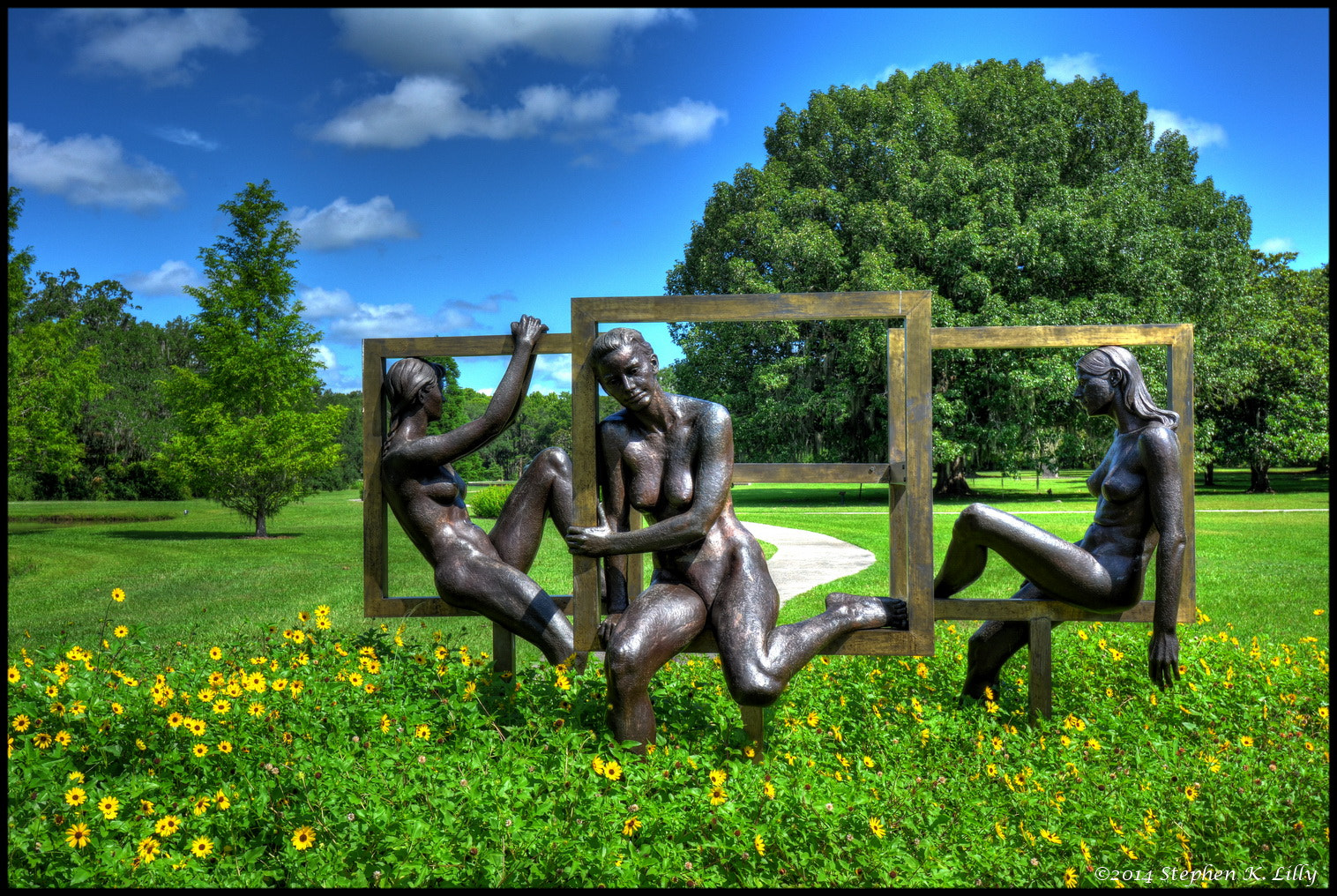 Nikon D7100 sample photo. The saint james triad sculpture photography