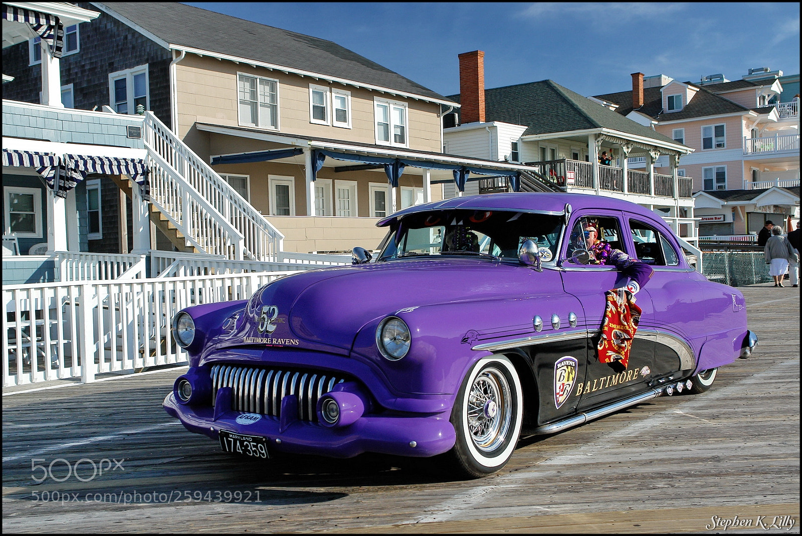 Sony DSC-R1 sample photo. Baltimore ravens hotrod photography