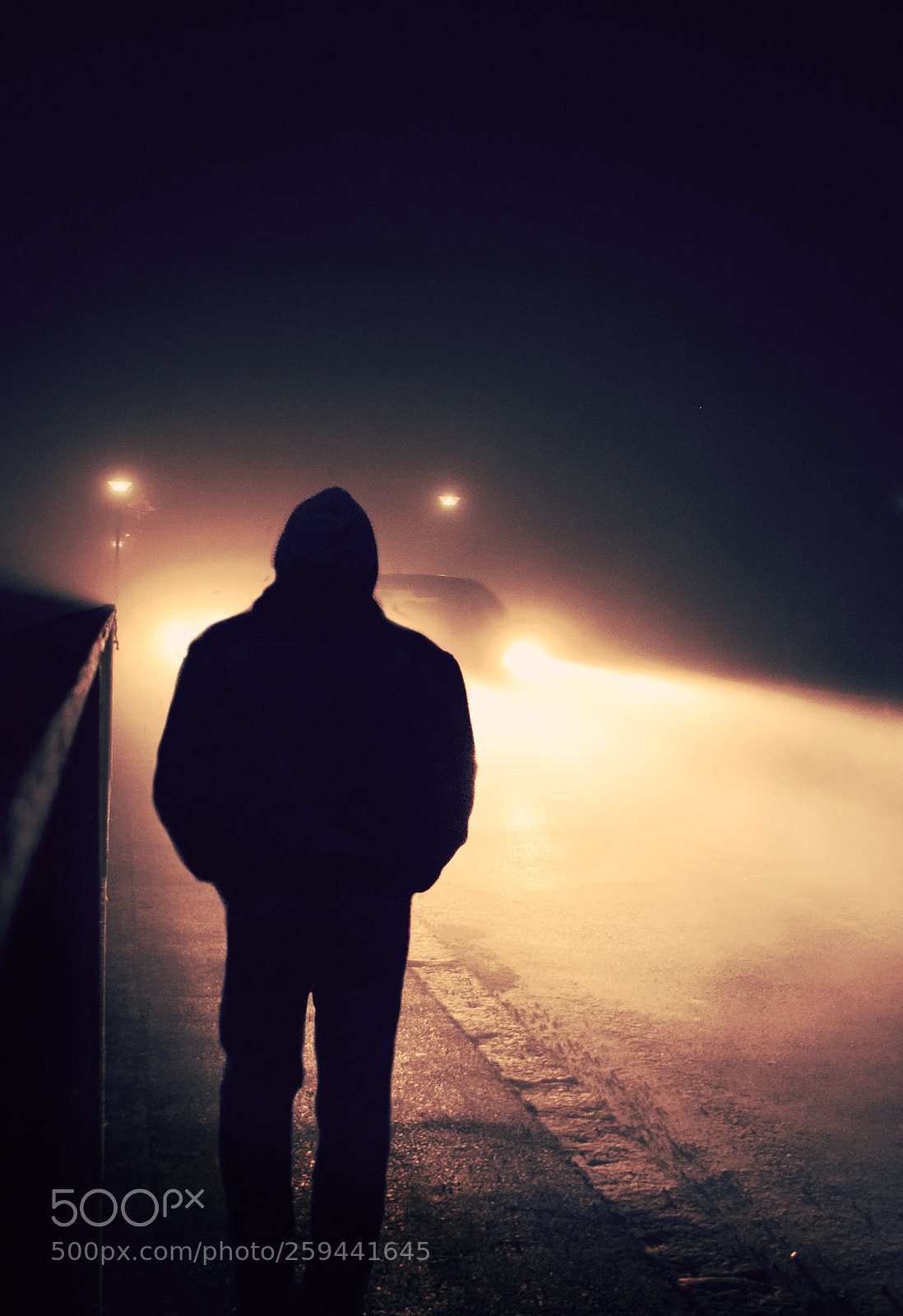 Nikon D5000 sample photo. Fog photography