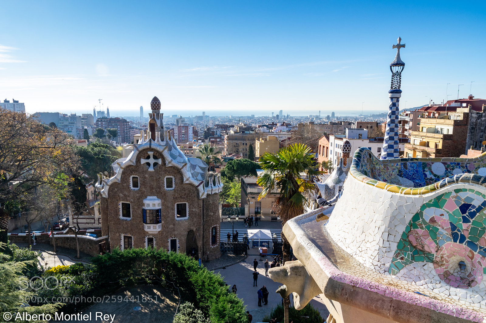 Pentax K-3 II sample photo. Park güell photography