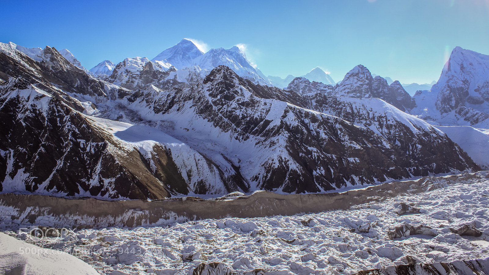 Canon EOS 500D (EOS Rebel T1i / EOS Kiss X3) sample photo. View of mt. everest photography