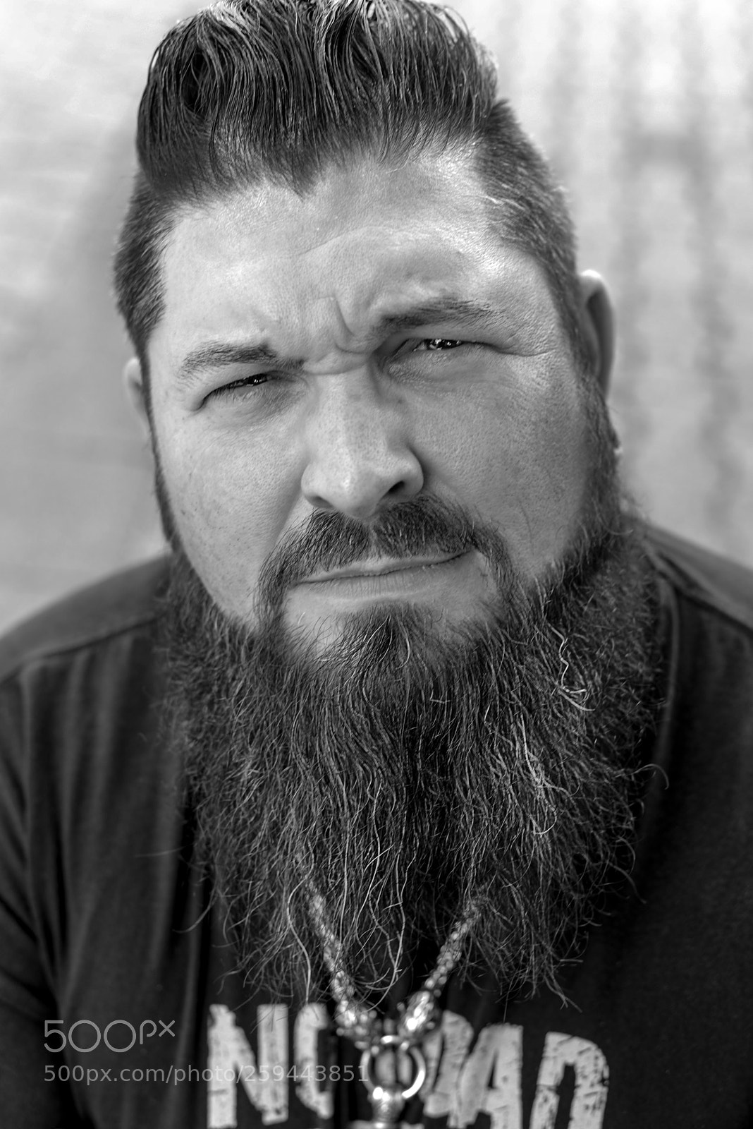 Nikon D610 sample photo. All about the beard photography