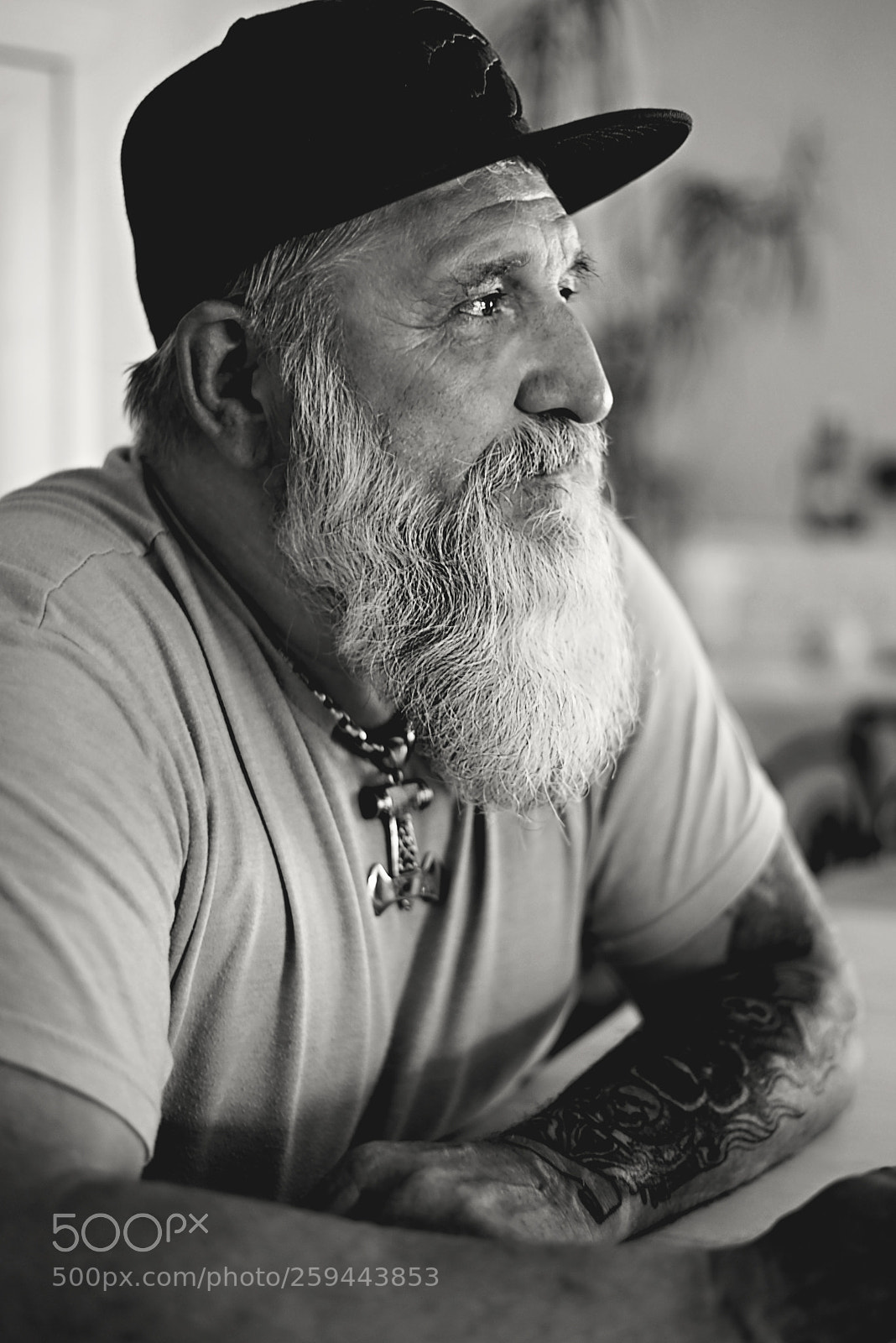 Nikon D610 sample photo. All about the beard photography