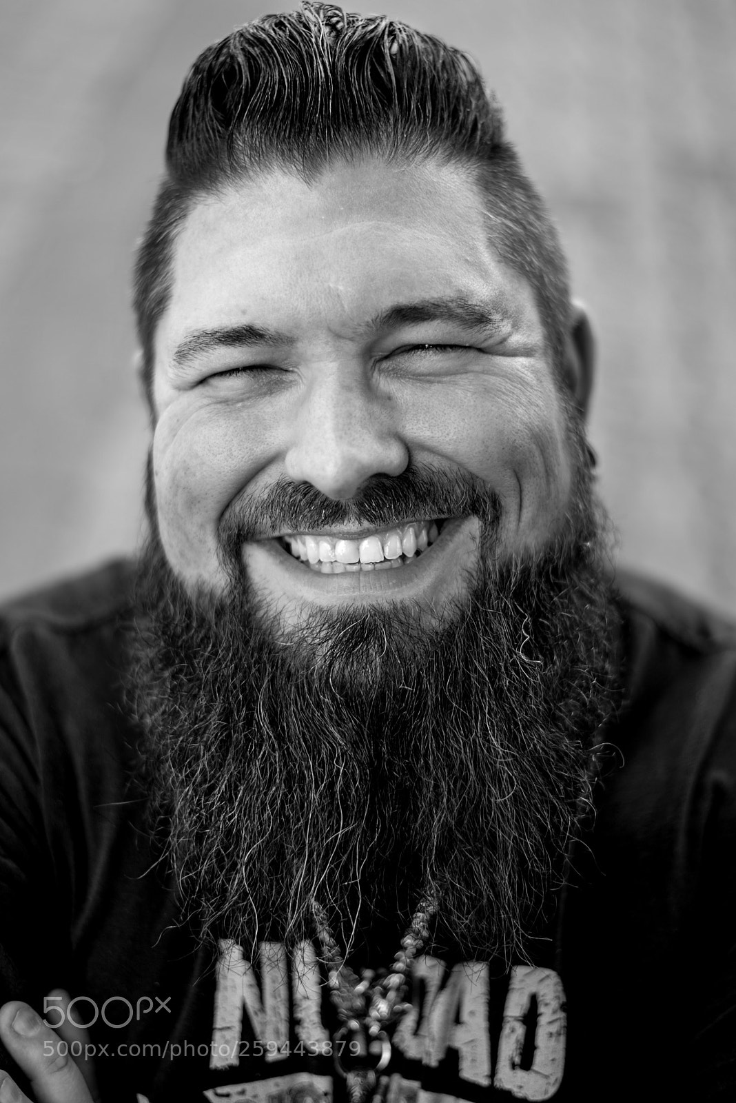 Nikon D610 sample photo. All about the beard photography