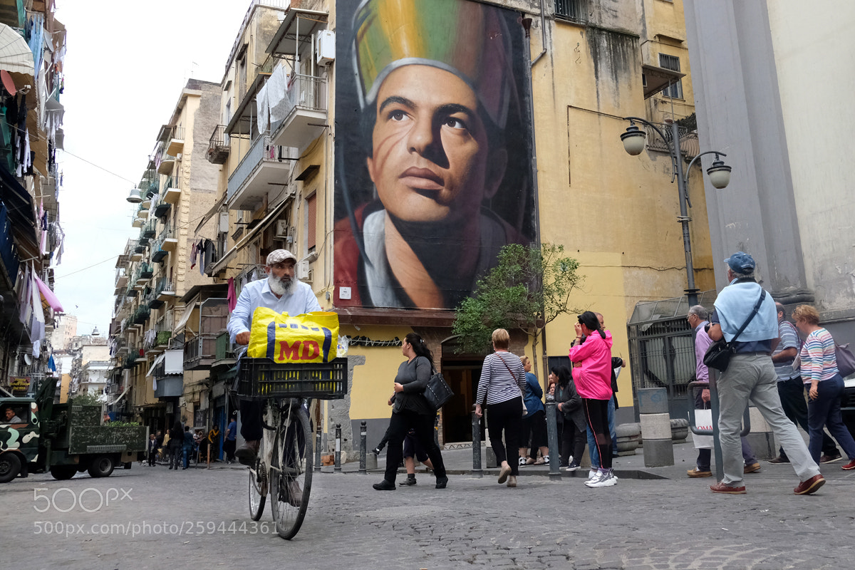 Fujifilm X-E3 sample photo. San gennaro a forcella photography