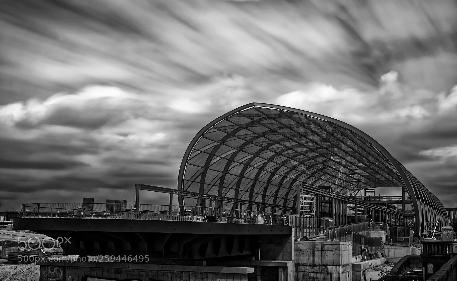 Nikon D800 sample photo. Under construction photography