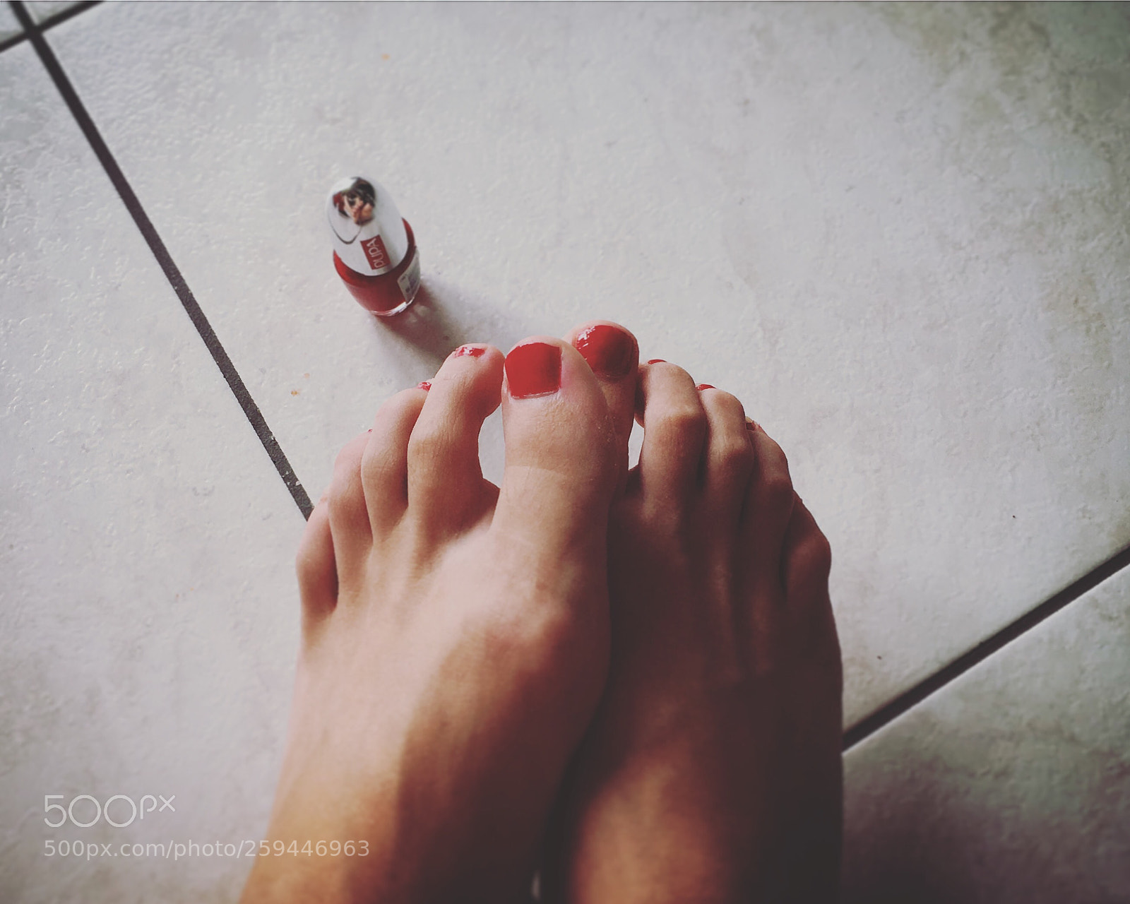 Apple iPhone SE sample photo. Nail photography