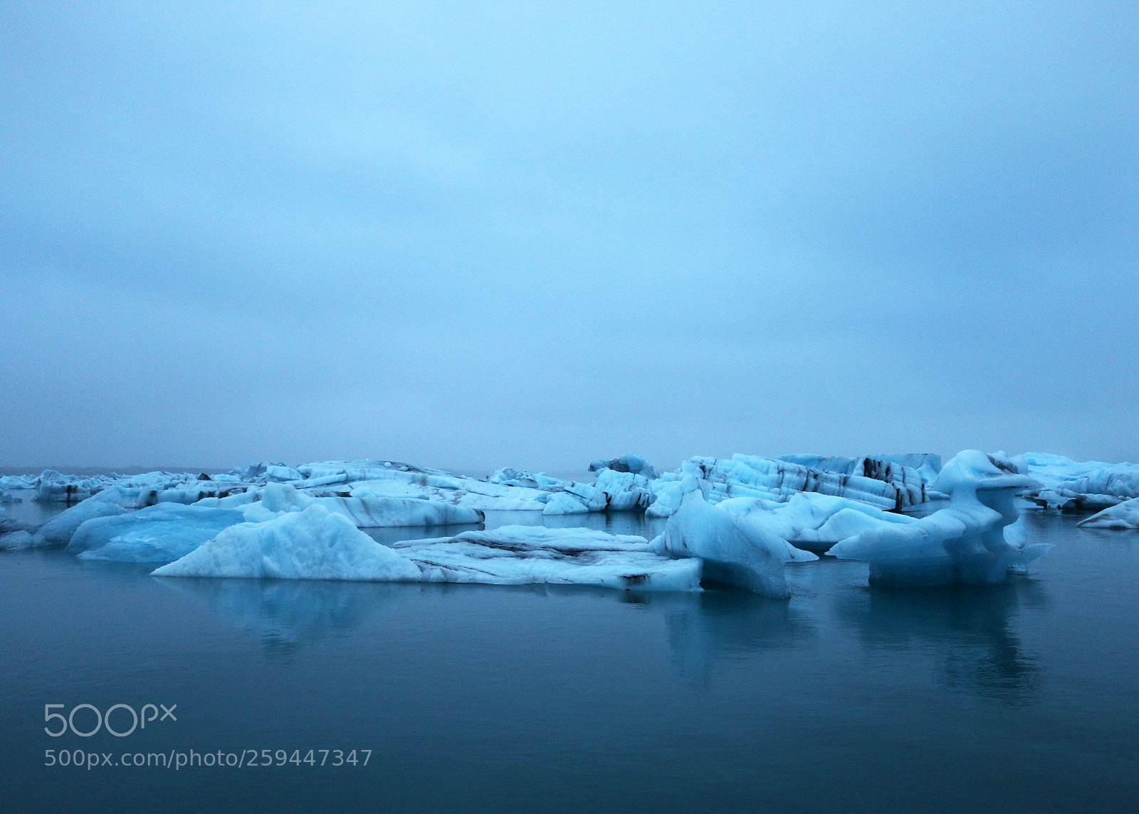 Canon EOS 70D sample photo. Icebergs in jokulsarlon photography