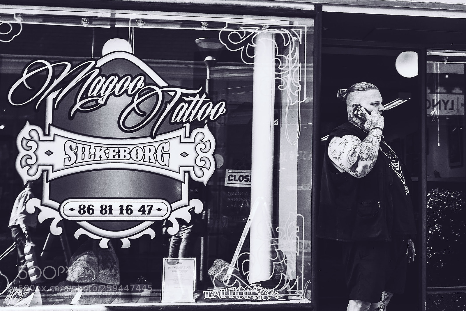 Fujifilm X100F sample photo. Tattoo photography
