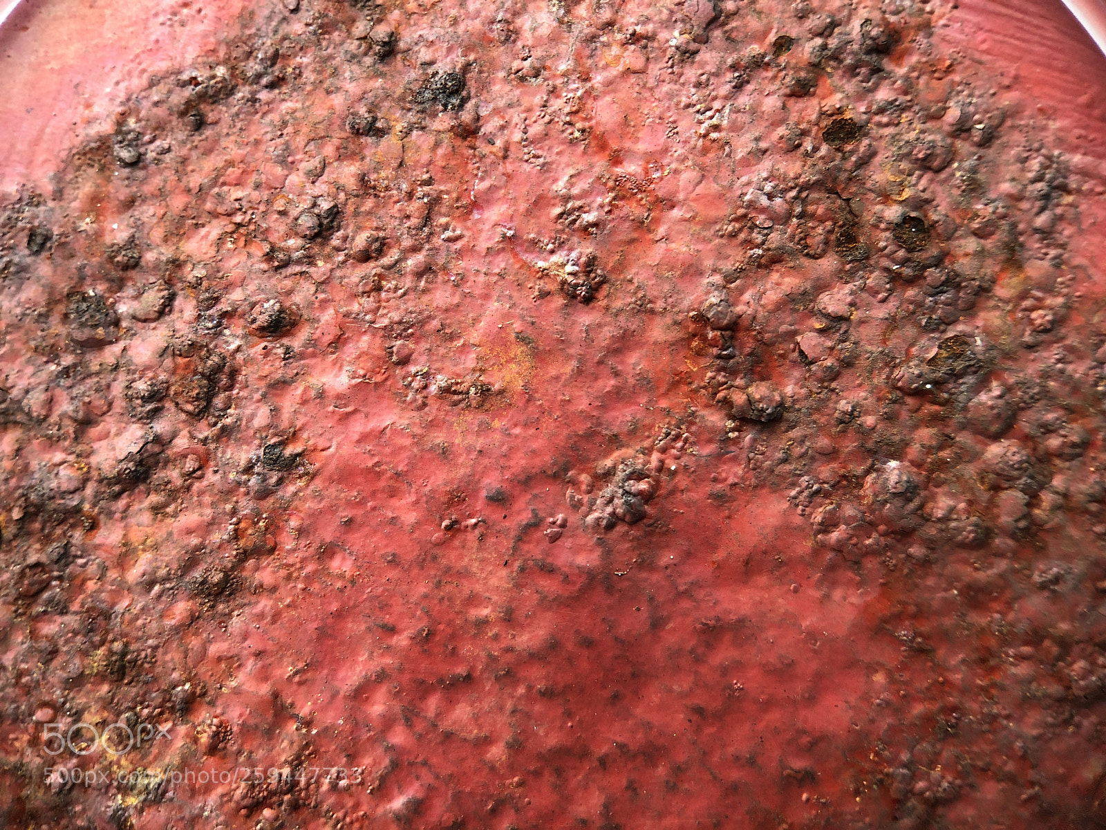 Apple iPhone 8 Plus sample photo. Rusted paint photography