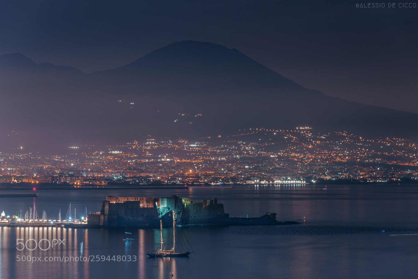 Nikon D800 sample photo. Castel dell'ovo - napoli photography