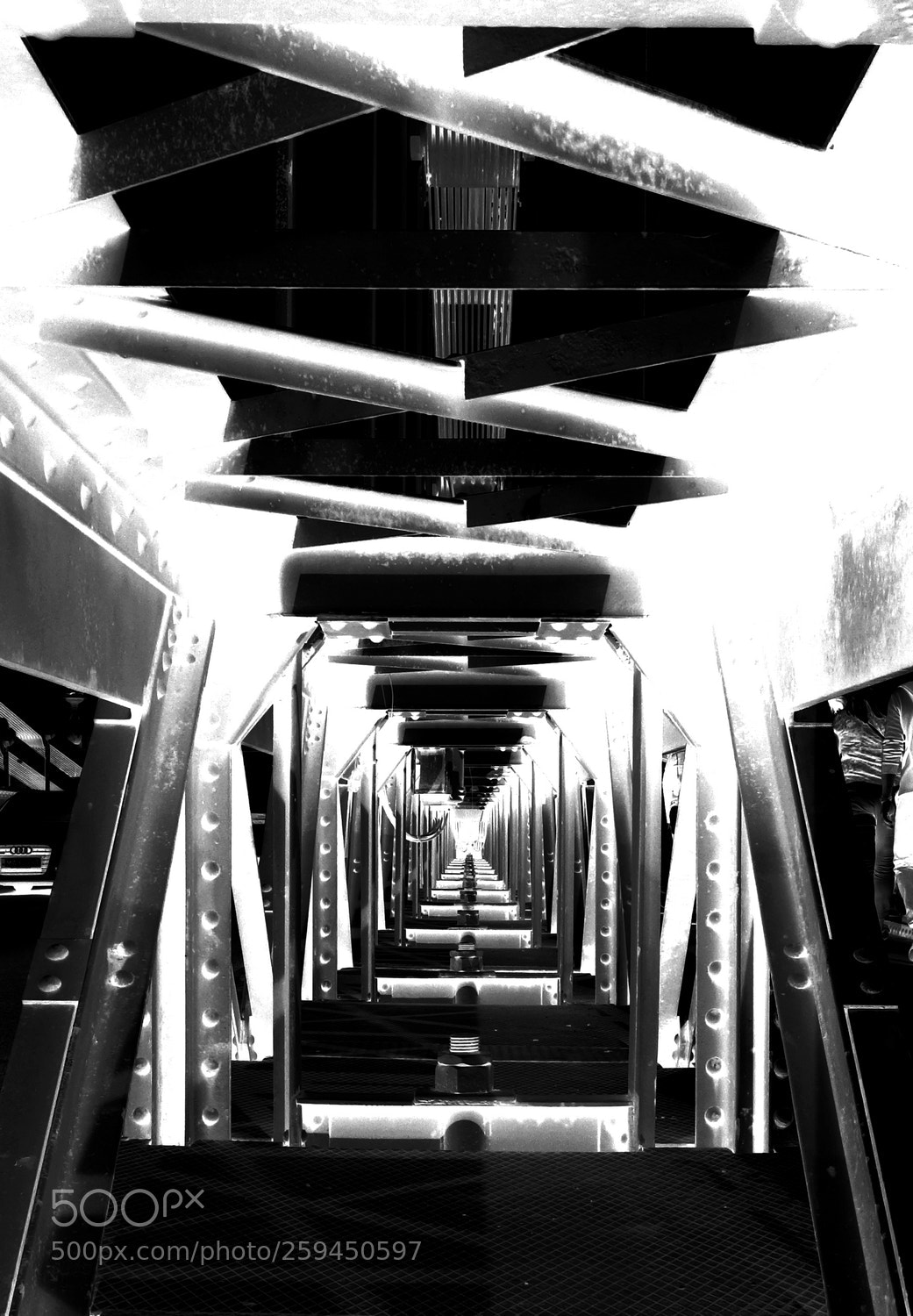 Sony Cyber-shot DSC-RX100 sample photo. Steel tunnel photography