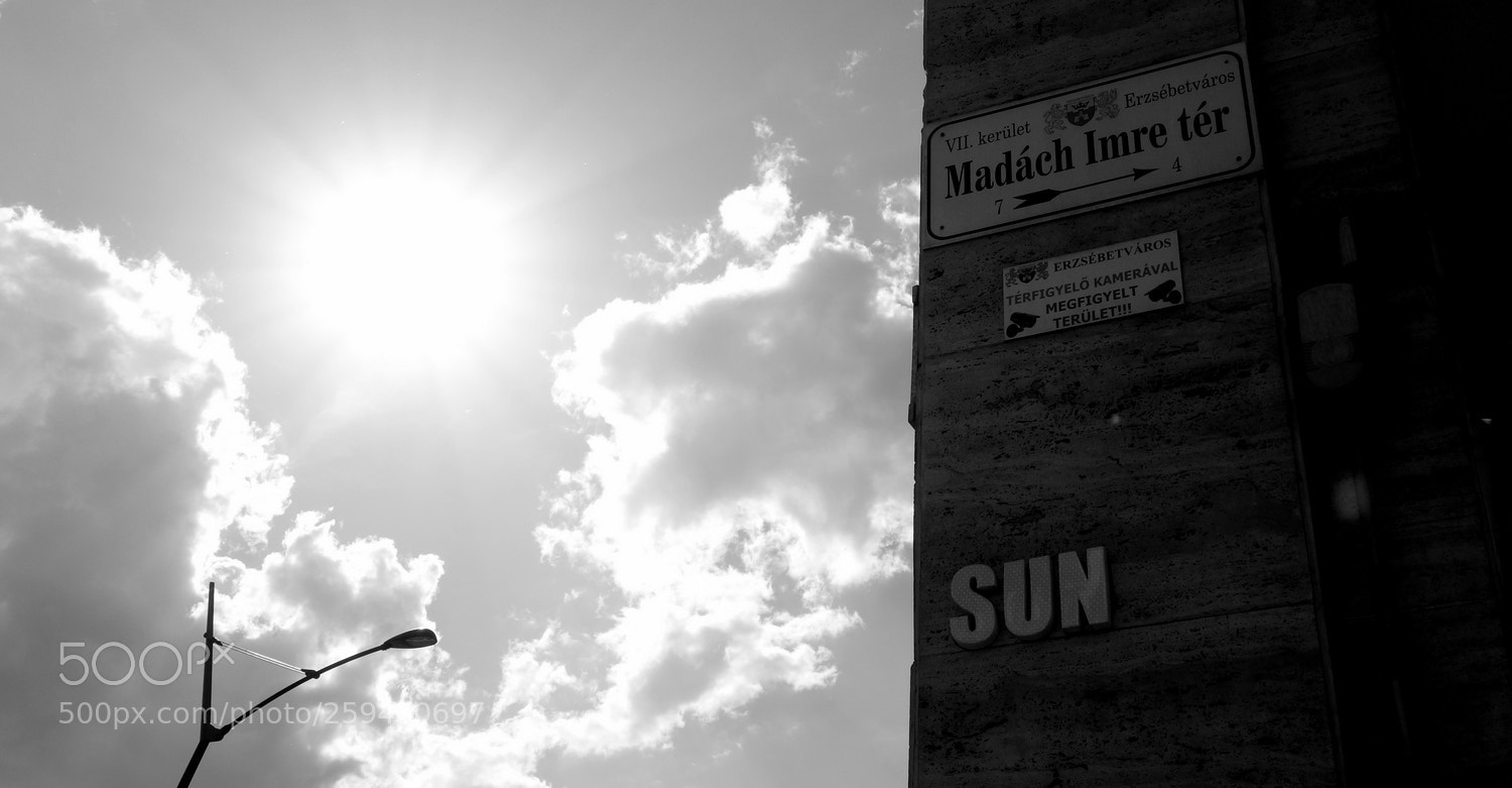 Sony Cyber-shot DSC-RX100 sample photo. Sun on a wall photography