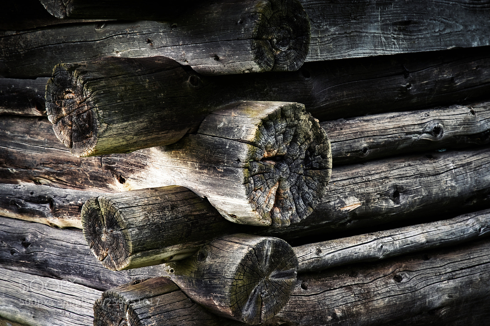 Nikon D5500 sample photo. Dramatic corner old wooden photography