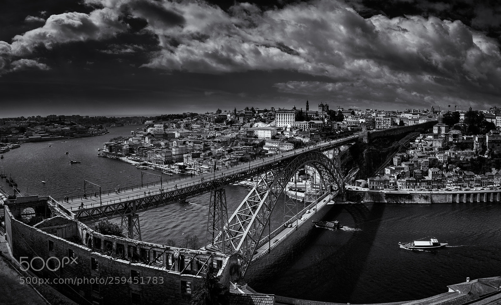 Nikon D7100 sample photo. Porto panorama photography