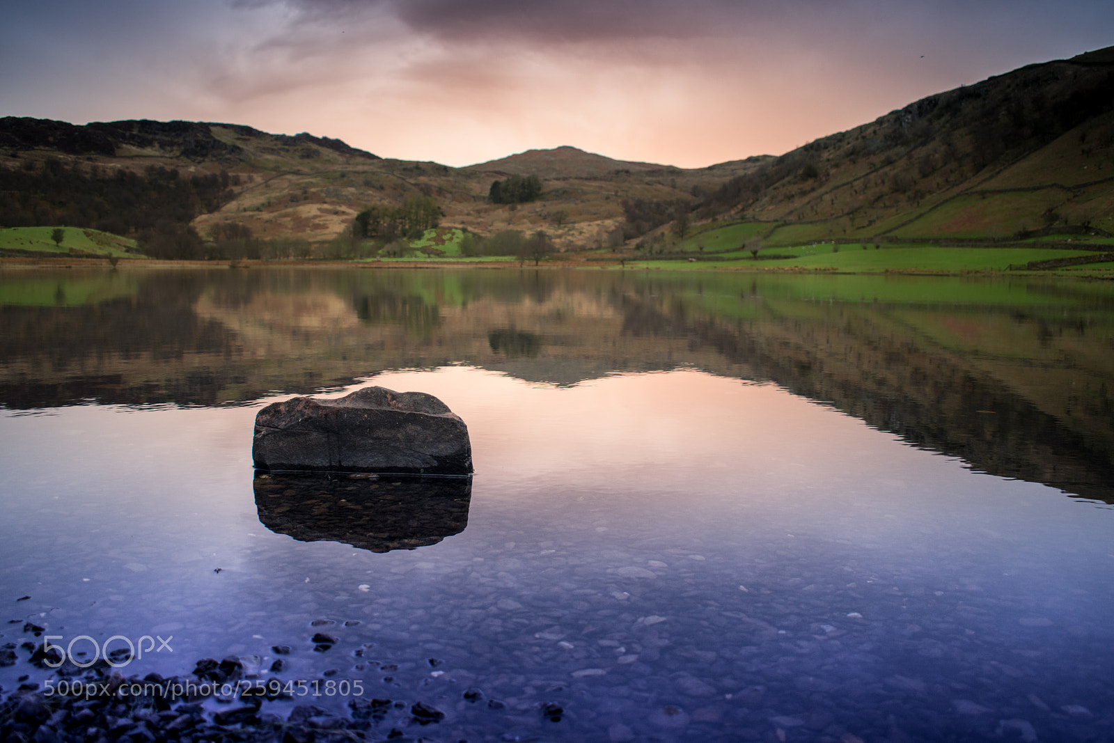 Nikon D3400 sample photo. Sunrise at the tarn photography
