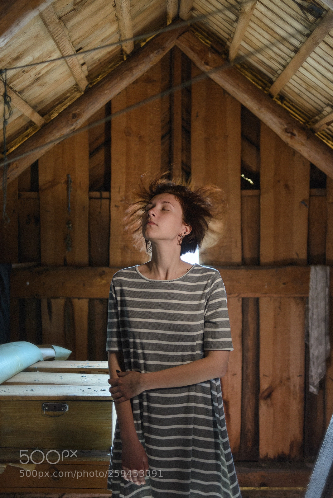 Nikon D600 sample photo. In the attic photography