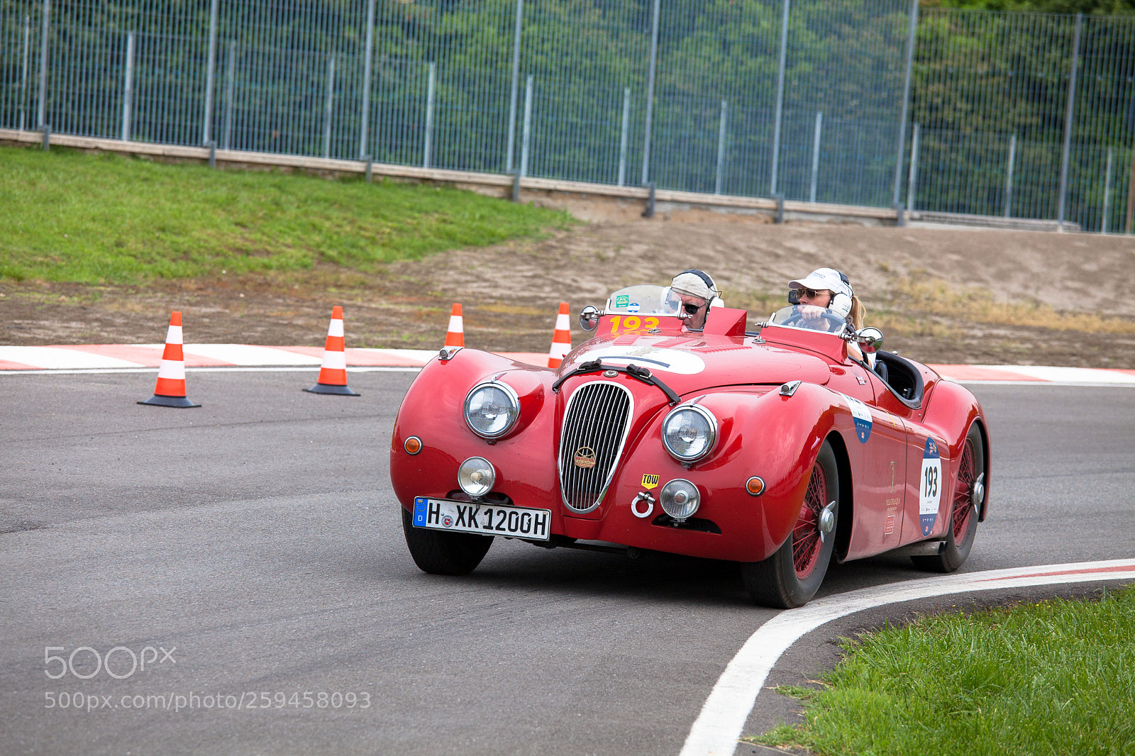 Canon EOS 5D Mark II sample photo. Jaguar xk 120 ots photography